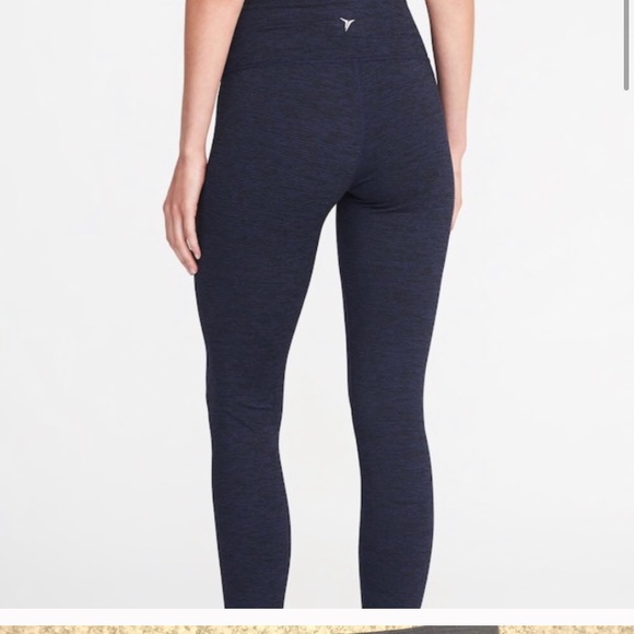 old navy melange short petite yoga pants leggings - Picture 3 of 7